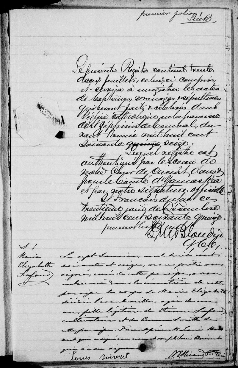 SaintZéphirindeCourval BAnQ numérique