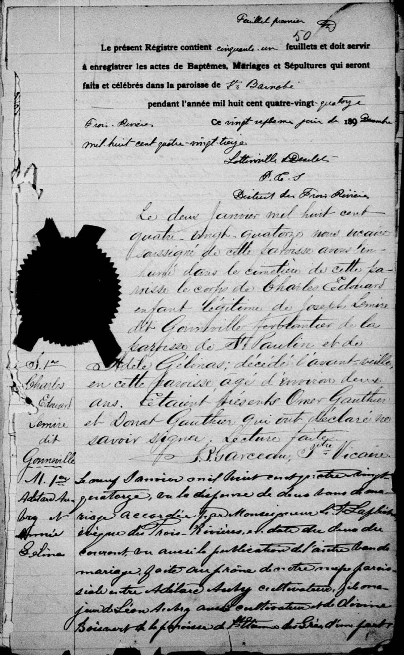 SaintBarnabé BAnQ numérique