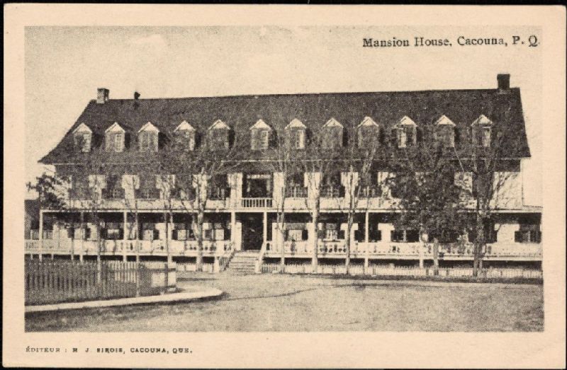 Mansion House, Cacouna, P.Q. BAnQ numérique