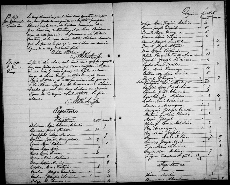 SaintNarcissedeBeaurivage BAnQ numérique