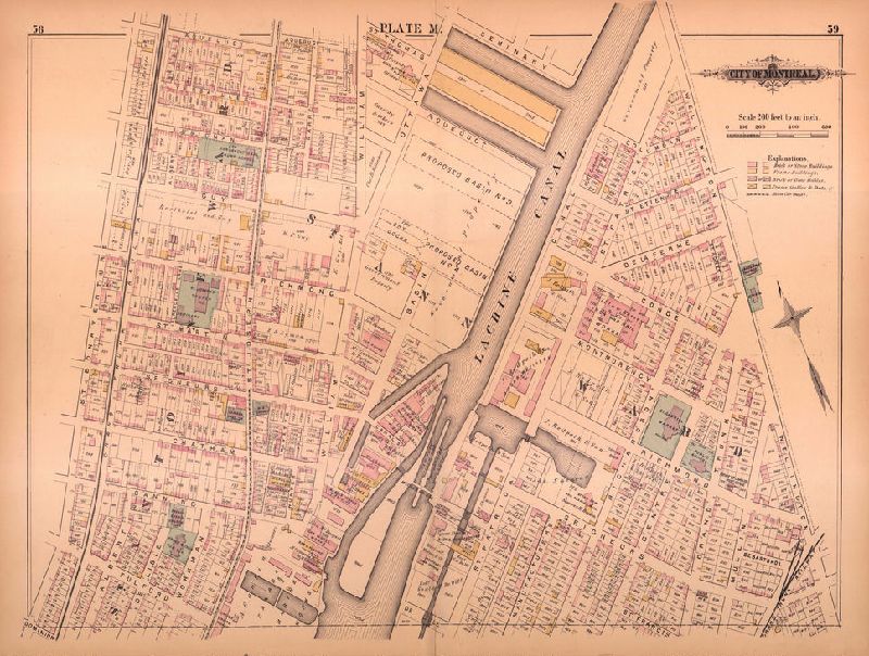 Atlas of the city and island of Montreal, including the counties of