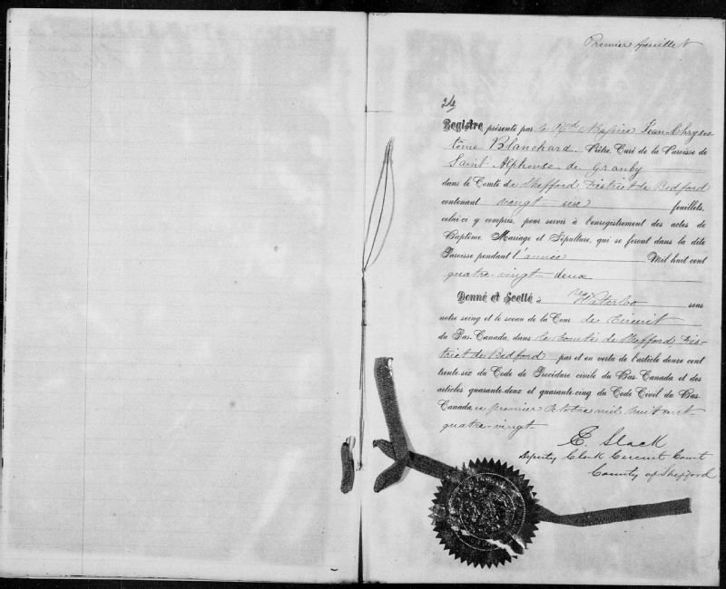 SaintAlphonsedeGranby BAnQ numérique