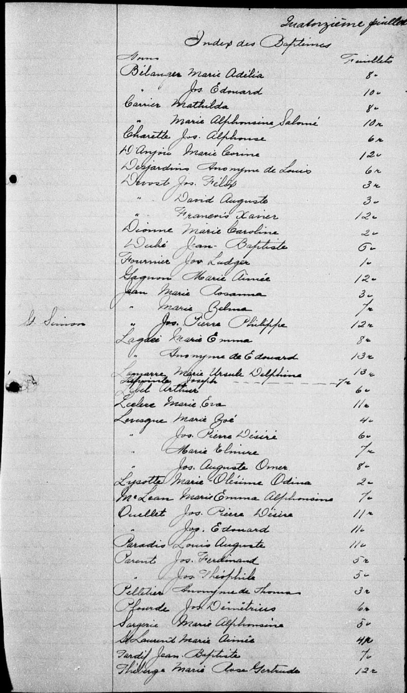 SaintMathieudeRioux BAnQ numérique