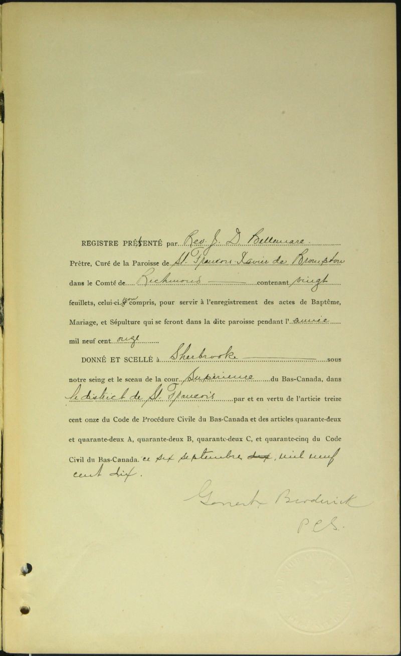 SaintFrançoisXavierdeBrompton BAnQ numérique