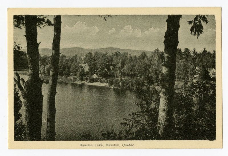 Rawdon Lake, Rawdon, Quebec BAnQ numérique