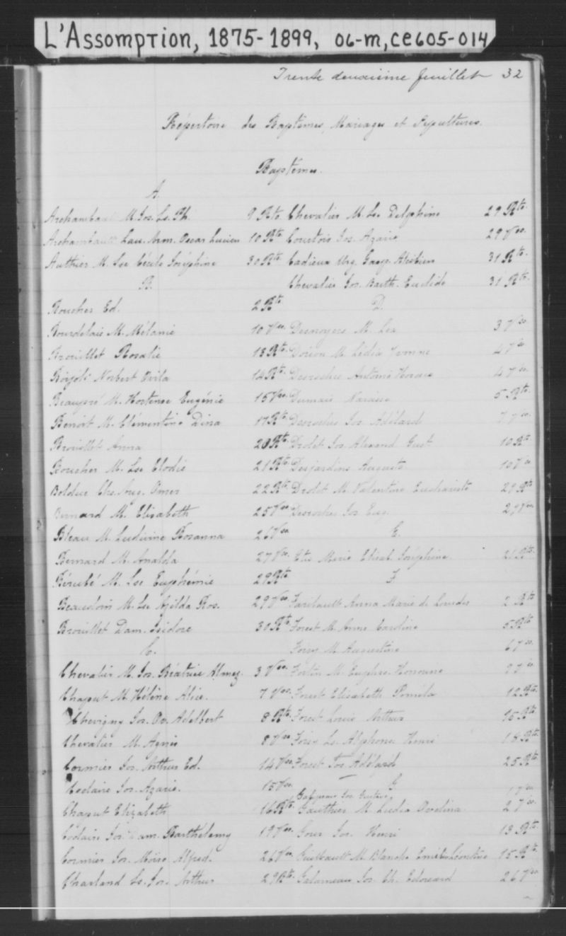 L'Assomption BAnQ numérique