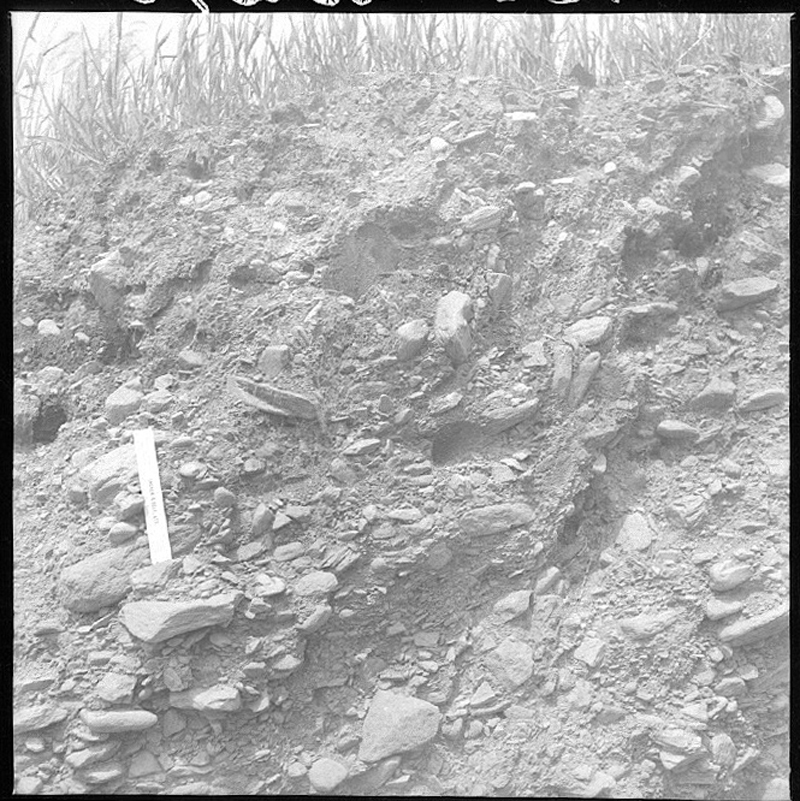 Profil du sol au rang des Gagnons à SaintPamphile, comté de L'Islet