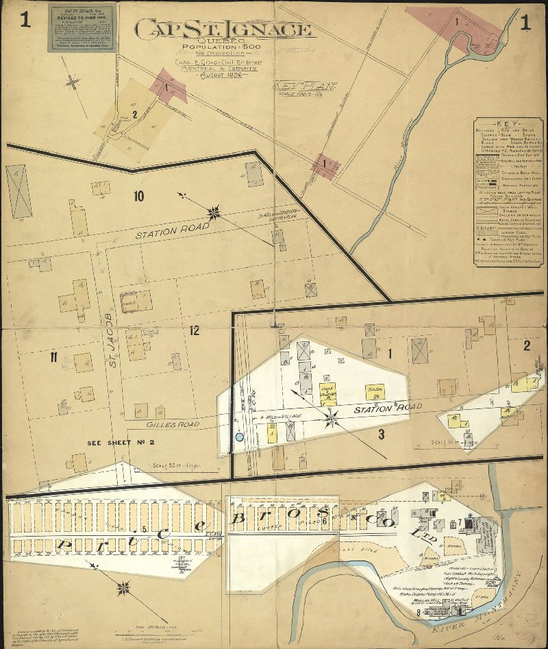 Cap St. Ignace, Quebec BAnQ numérique