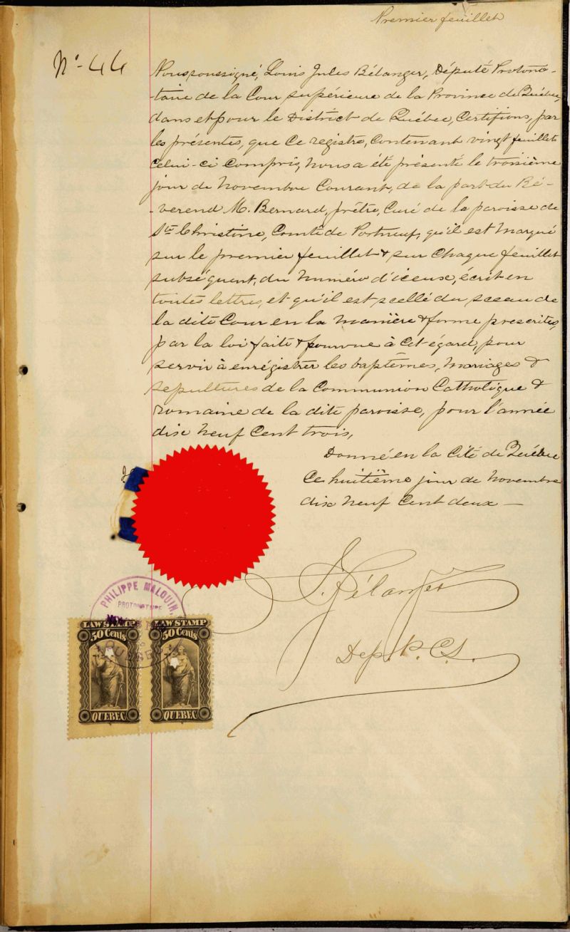 SainteChristine BAnQ numérique